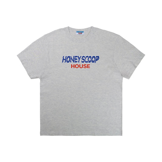 FLAG LOGO TEE OATMEAL