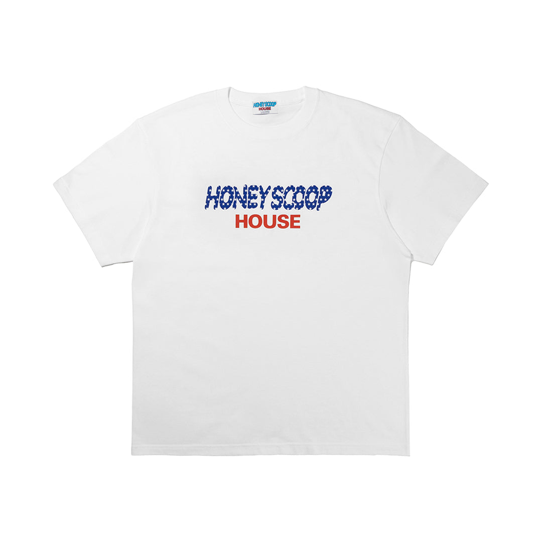 FLAG LOGO TEE WHITE