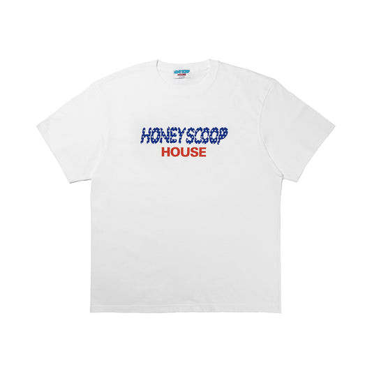 FLAG LOGO TEE WHITE