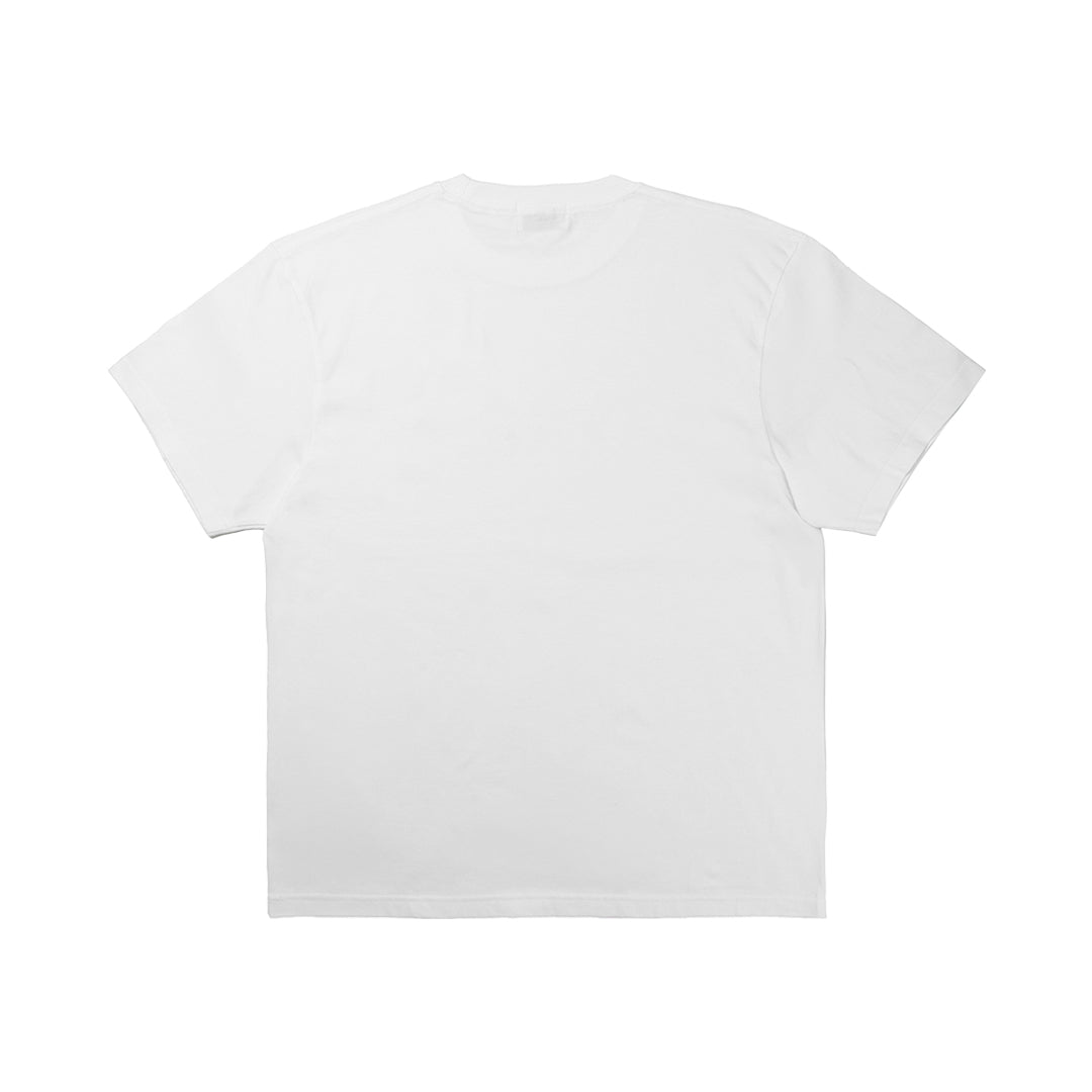 FLAG LOGO TEE WHITE